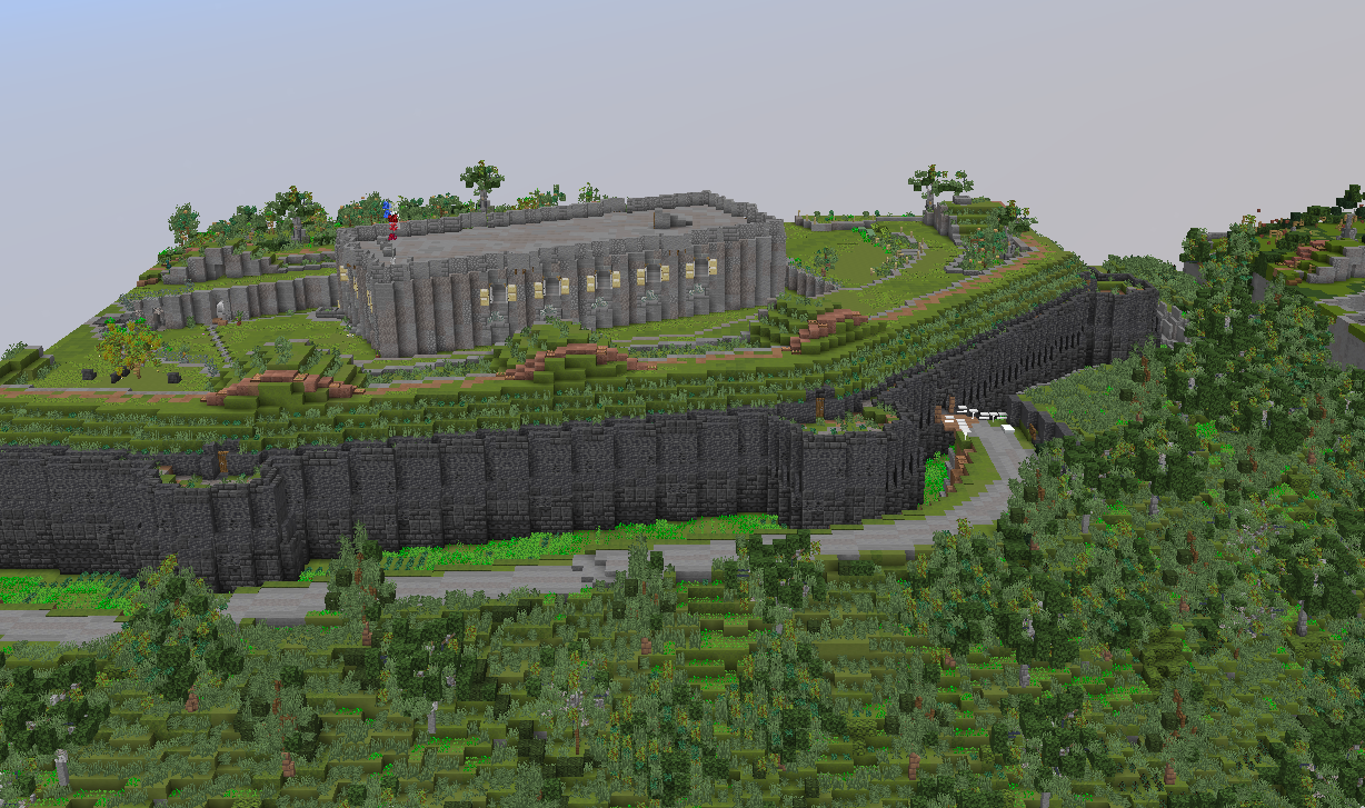 Fort Napoléon build in Minecraft 1.21.10 — modern version